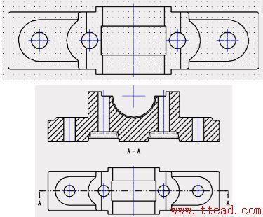 使用中望3D零件三維圖生成零件工程圖