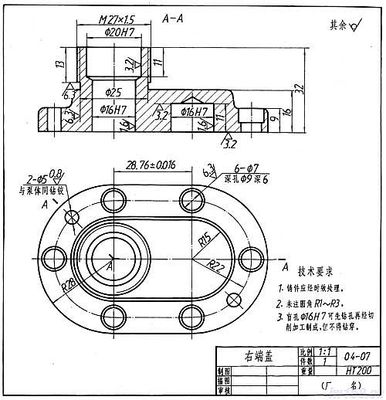 CAD機(jī)械制圖之讀裝配圖和由裝配圖拆畫零件圖