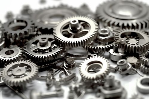 機器部件工廠工業機械齒輪零件攝影圖片 攝影圖