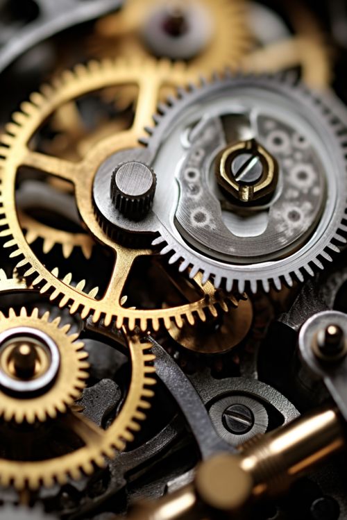 機器部件工廠工業機械齒輪零件攝影圖片 攝影圖