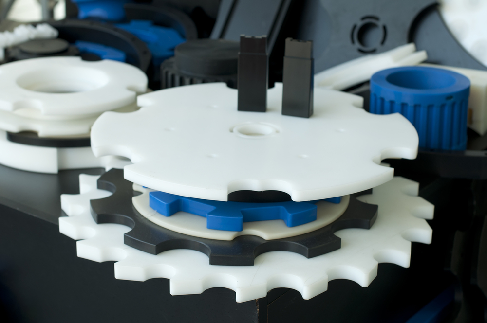 塑料機械零件垂直成像