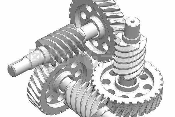 好奇的蝸輪蝸桿機構