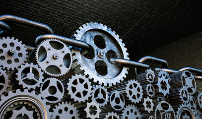 3D機械齒輪圖片素材_免費下載_jpg圖片格式_VRF高清圖片500990290